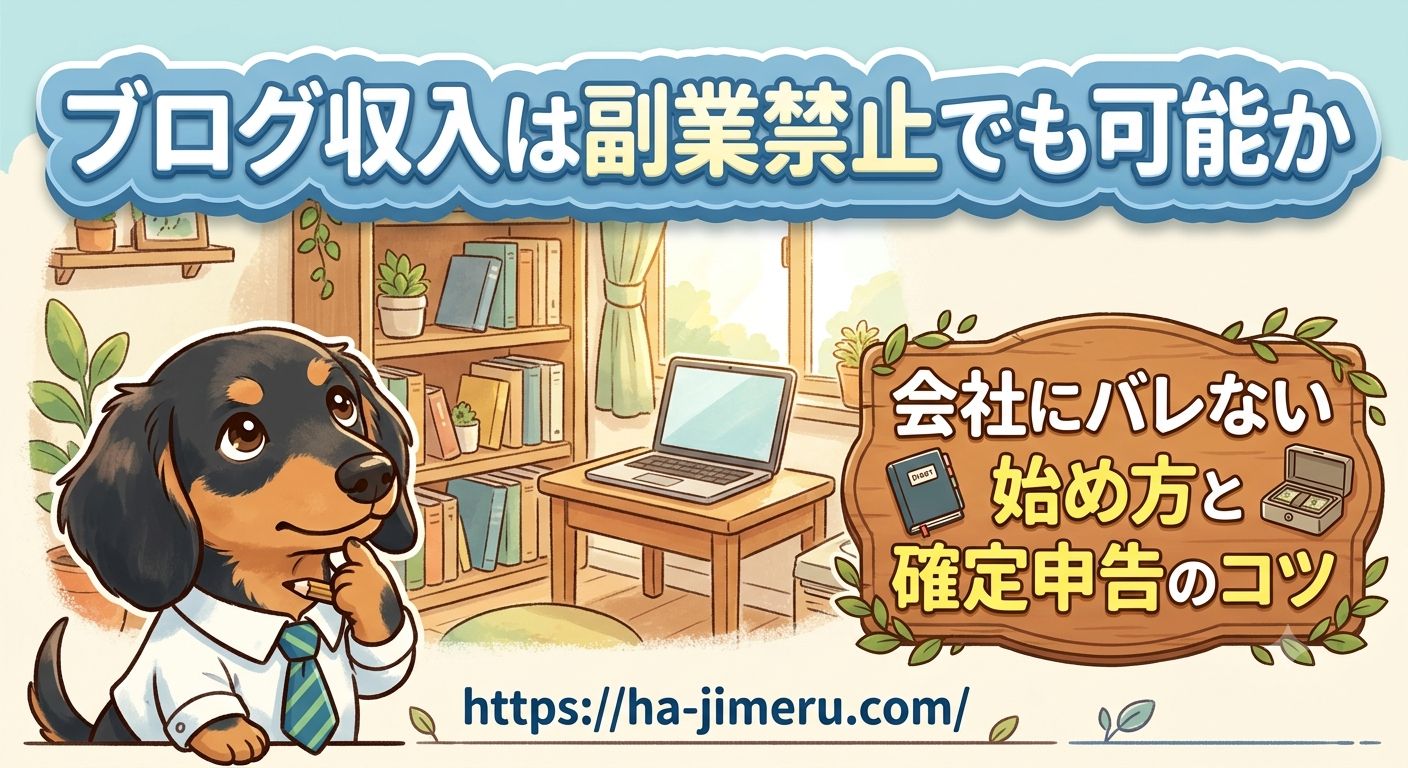 ブログ収入 副業禁止
