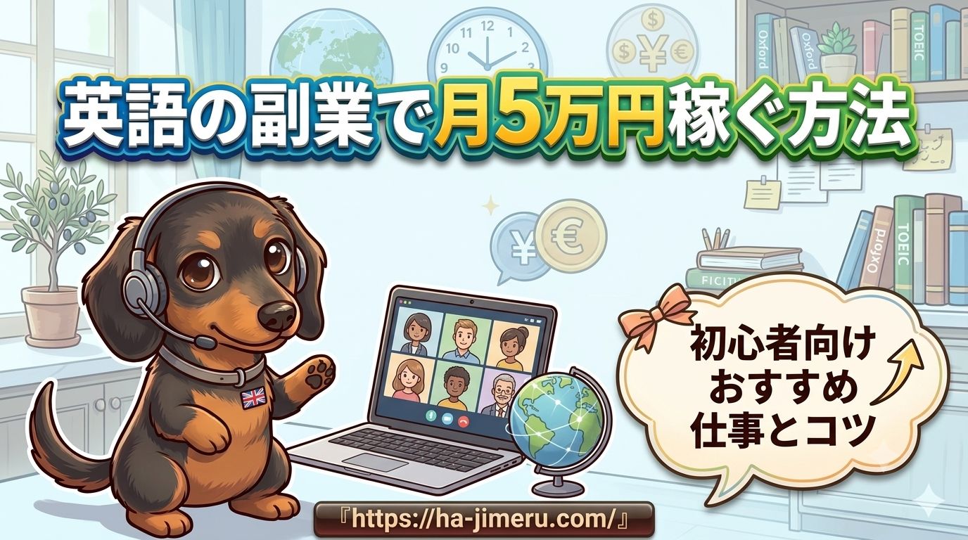 英語 副業 月5万