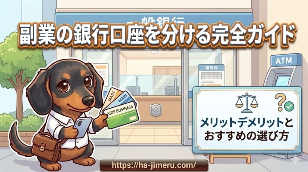 副業 銀行口座 分ける