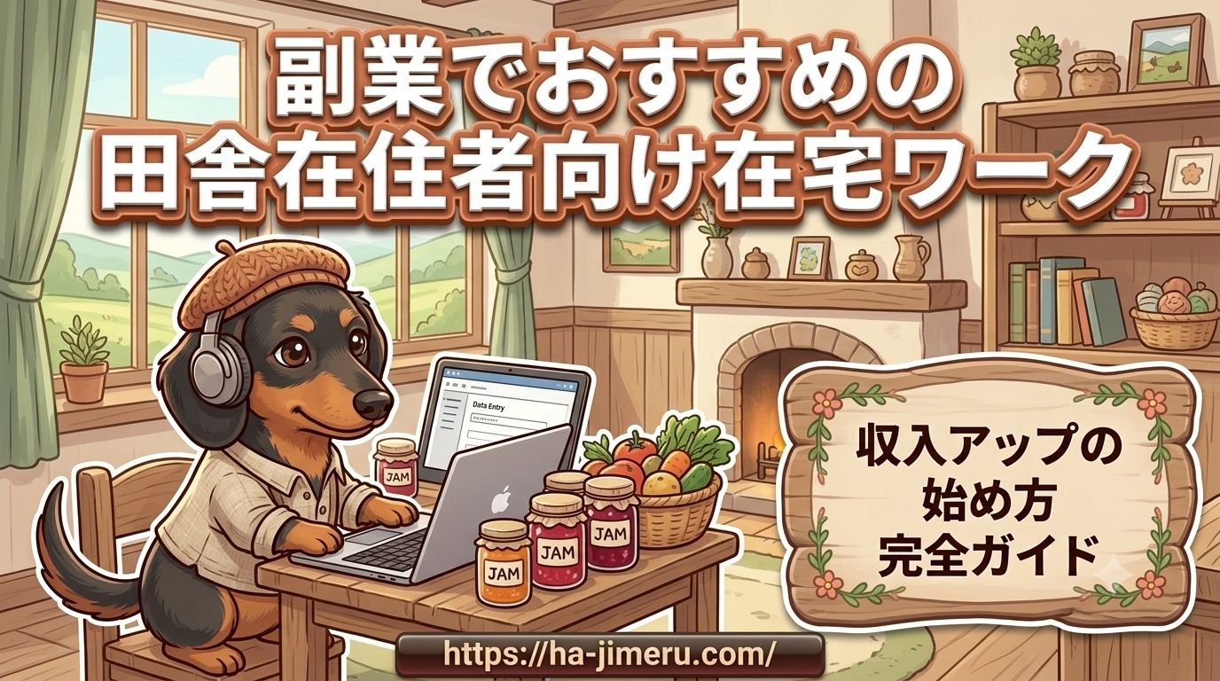 副業おすすめ田舎