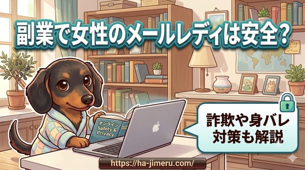 副業 女性 メールレディ 安全