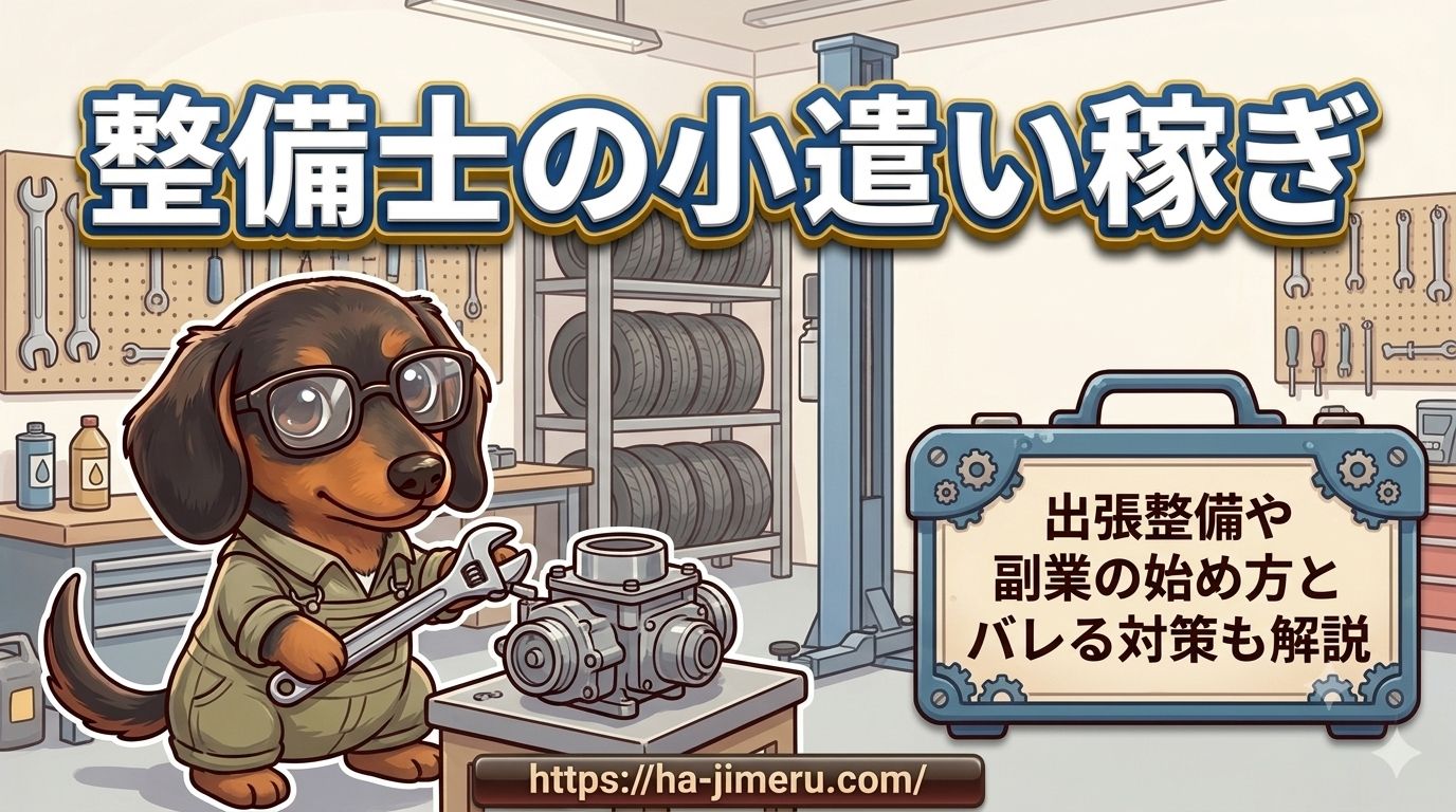 整備士 小遣い稼ぎ