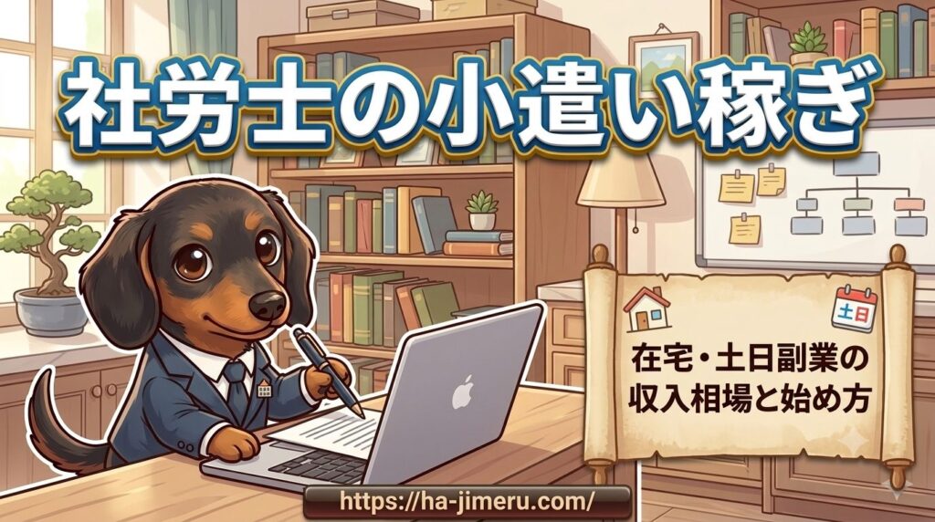 社労士 小遣い稼ぎ