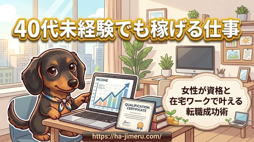40代 未経験 稼げる仕事 女性