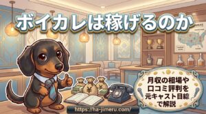 ボイカレ稼げる
