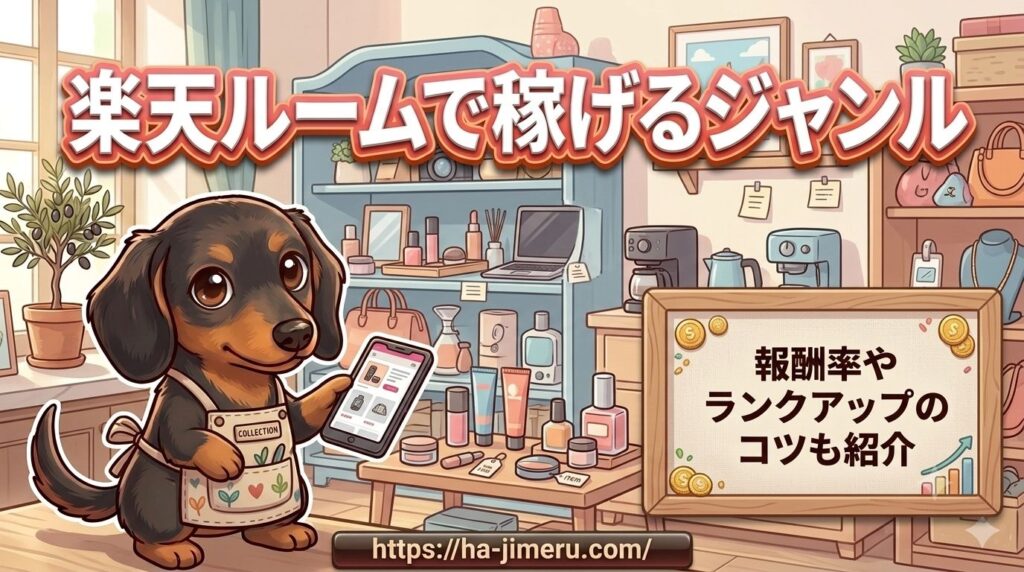 楽天 ルーム 稼げる ジャンル