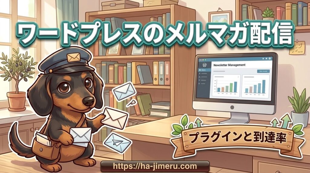 【ワードプレスのメルマガ配信】プラグイン比較と無料枠や到達率の設定